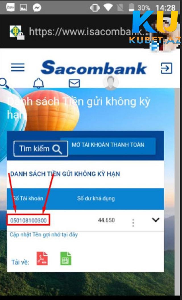 Truy cập vào tài khoản Sacombank của bạn Truy cập vào tài khoản Sacombank của bạn
