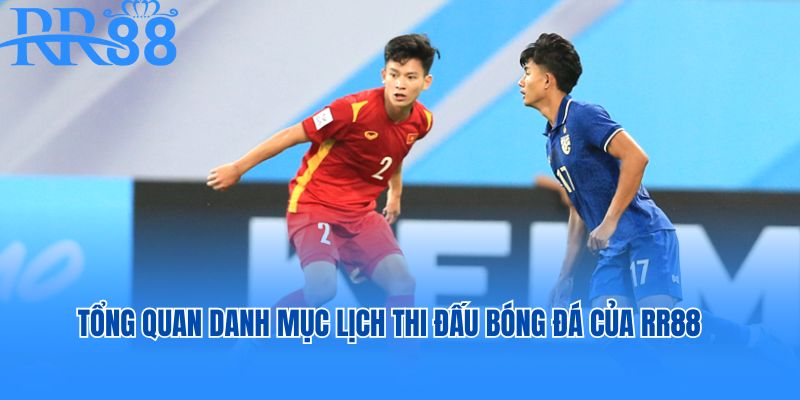 Tổng quan danh mục lịch thi đấu bóng đá của RR88